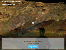 Tablet Screenshot of dogwoodcitygrotto.org